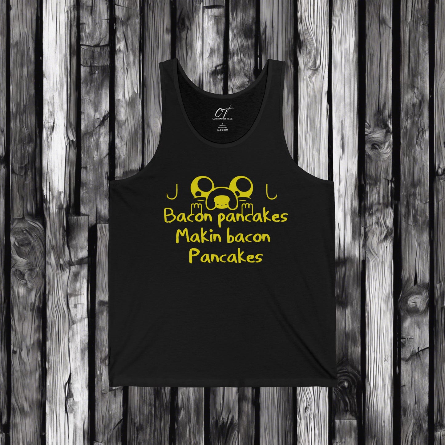 Adventure Time, Bacon Pancakes, Makin pancakes, Movie Tank, Movie quotes, nerd shirt, Inspirational Quotes, Inspirational Shirt