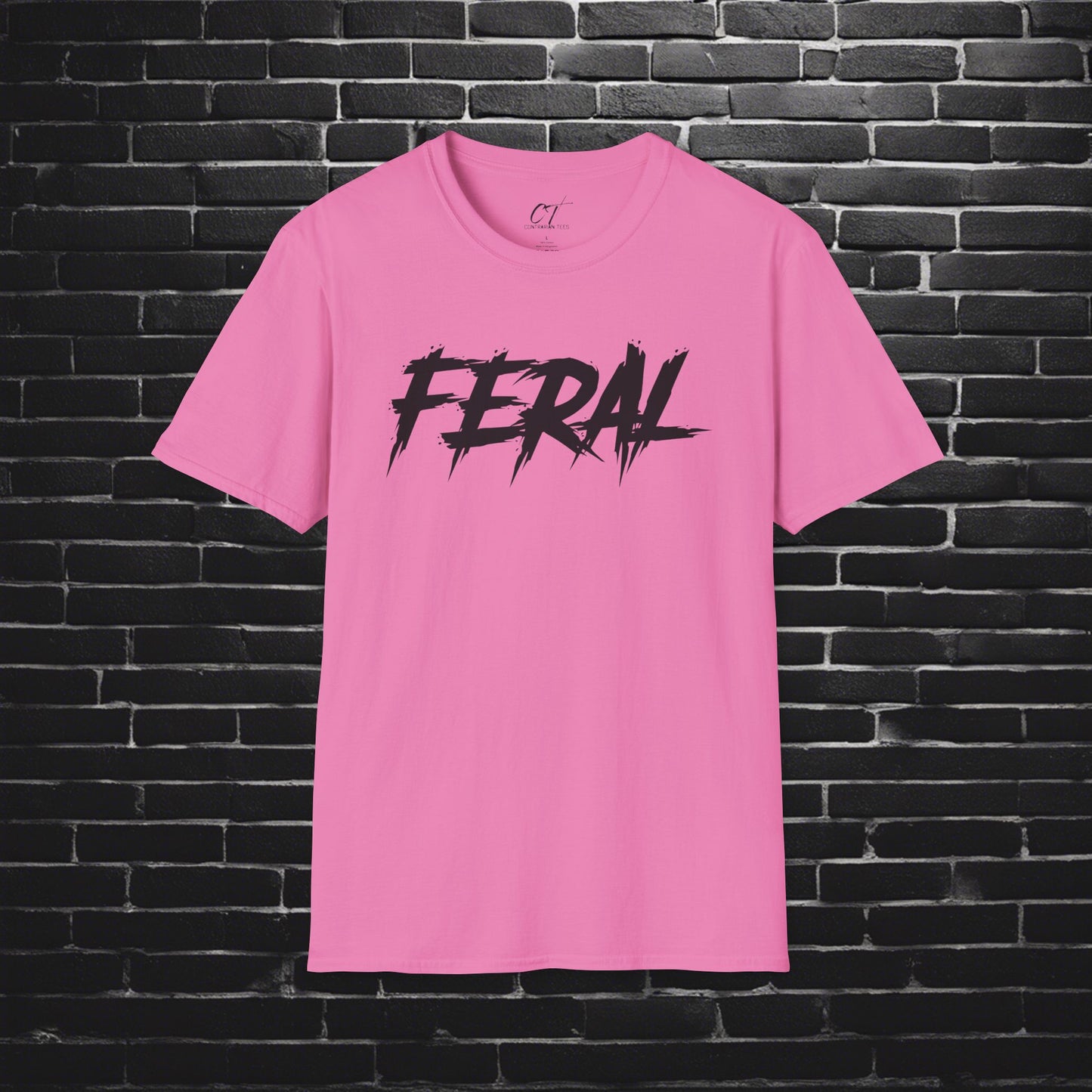 Feral, T-Shirt, Mischievous Apparel, Wild Shirt, Spooky Shirts, Inspirational Shirts, Sarcastic Shirt, Funny shirt, Funny Gift, Humorous Shirt