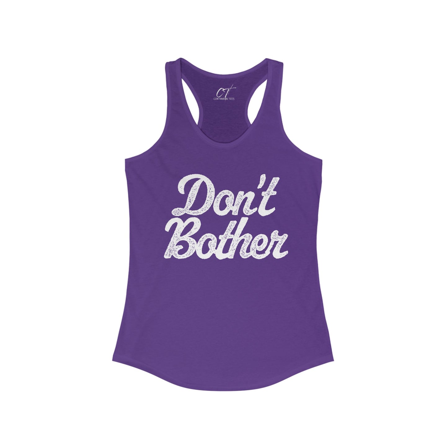 Don't Bother, Nope, Mischievous, Sarcastic Shirt, Smartass Shirt, Adult Humor Shirt, Funny shirt, Funny Gift, Humorous Shirt, Women's Tank