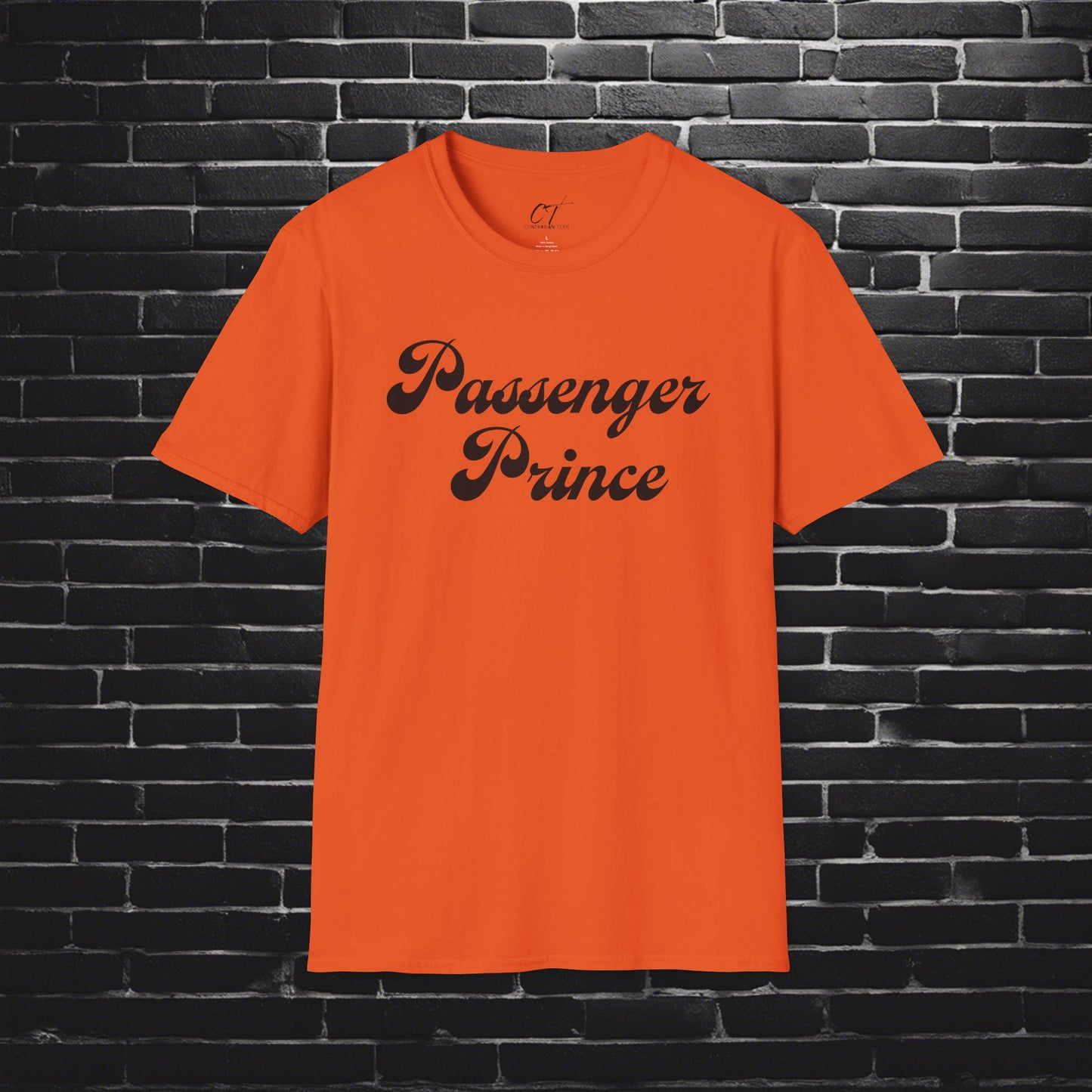 Passenger Prince, Mens T-Shirt, Mischievous apparel, Soft Tee, Unisex Top, Graphic Shirt, Casual Wear