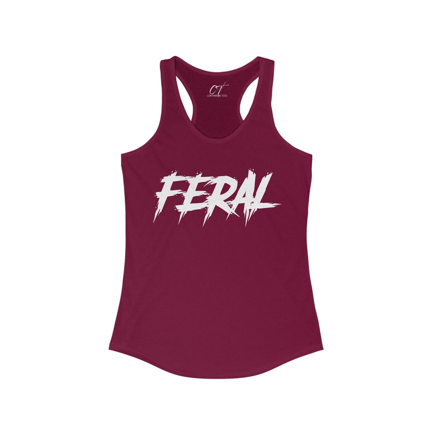 Feral, Tank, Mischievous Apparel, Wild Shirt, Spooky Shirts, Inspirational Shirts, Sarcastic Shirt, Funny shirt, Funny Gift, Humorous Shirt