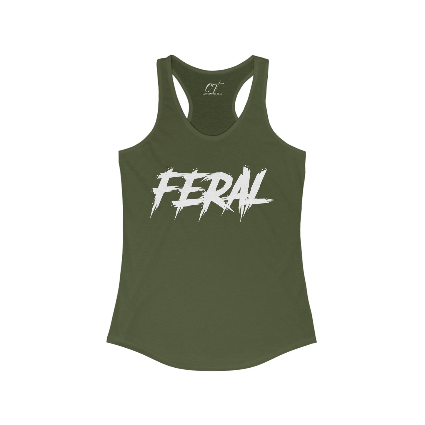 Feral, Tank, Mischievous Apparel, Wild Shirt, Spooky Shirts, Inspirational Shirts, Sarcastic Shirt, Funny shirt, Funny Gift, Humorous Shirt