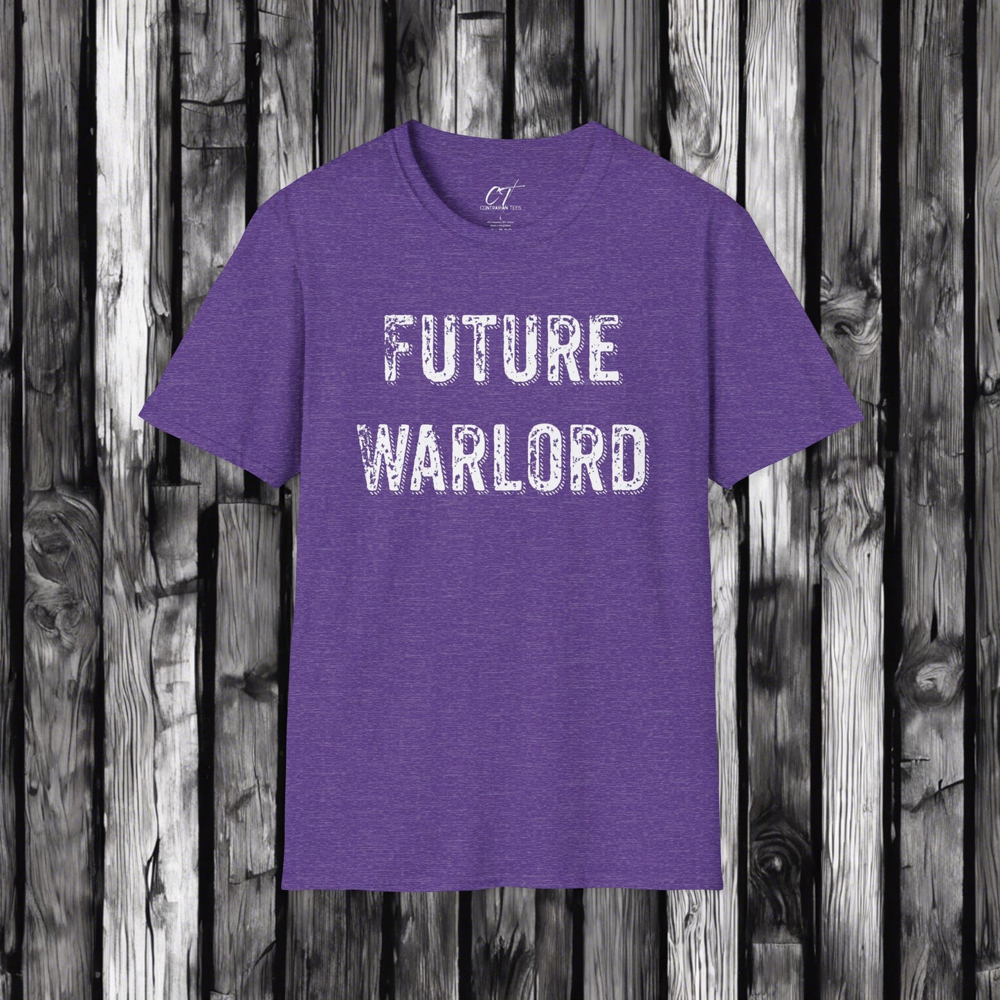 Future Warlord, Mens T-shirt, Sarcastic Shirt, Smartass Shirt, Adult Humor Shirt, Funny shirt, Funny Gift, Humorous Shirt