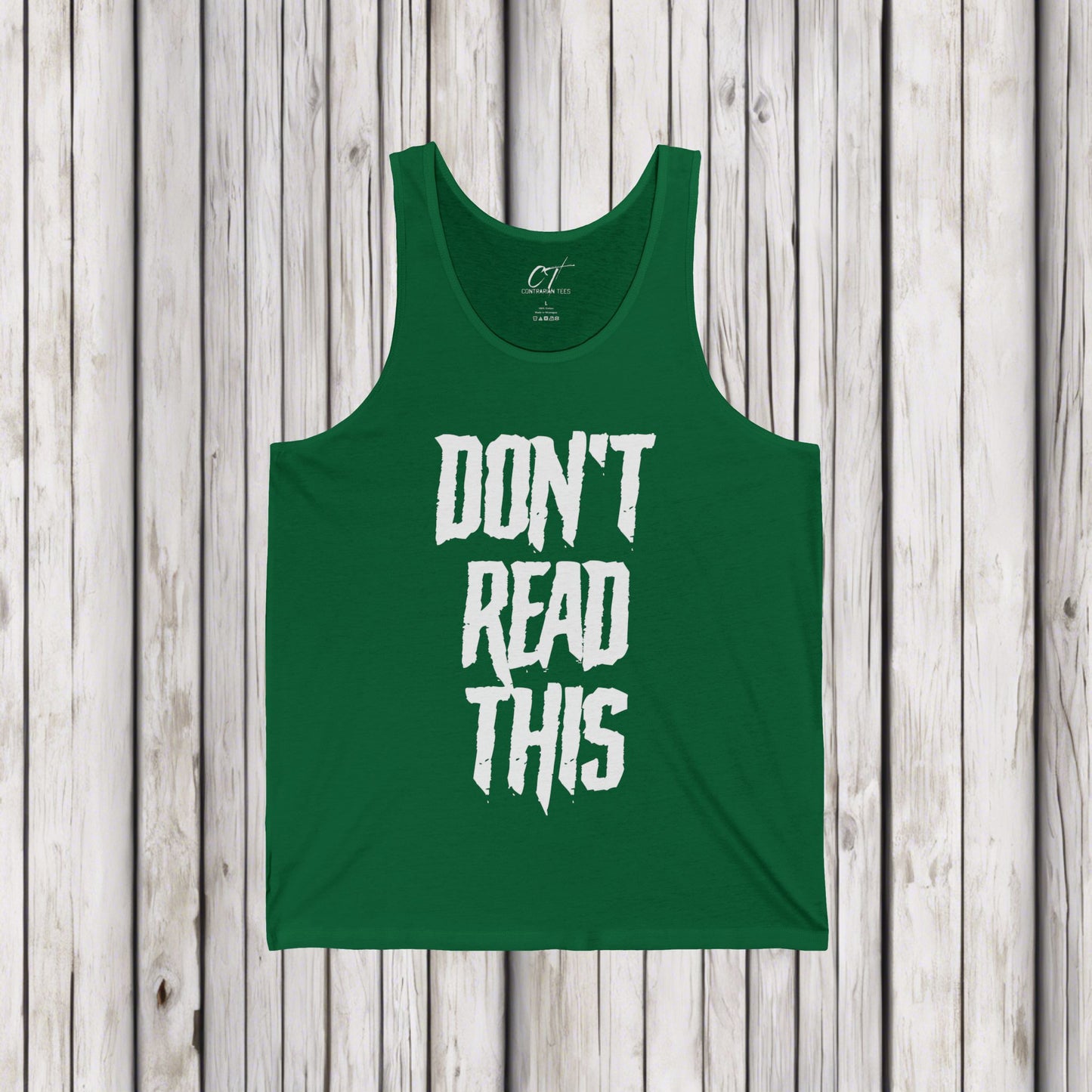 Don't Read This, Mens Tank, Sarcastic Shirt, Smartass Shirt, Adult Humor Shirt, Funny shirt, Funny Gift, Humorous Shirt