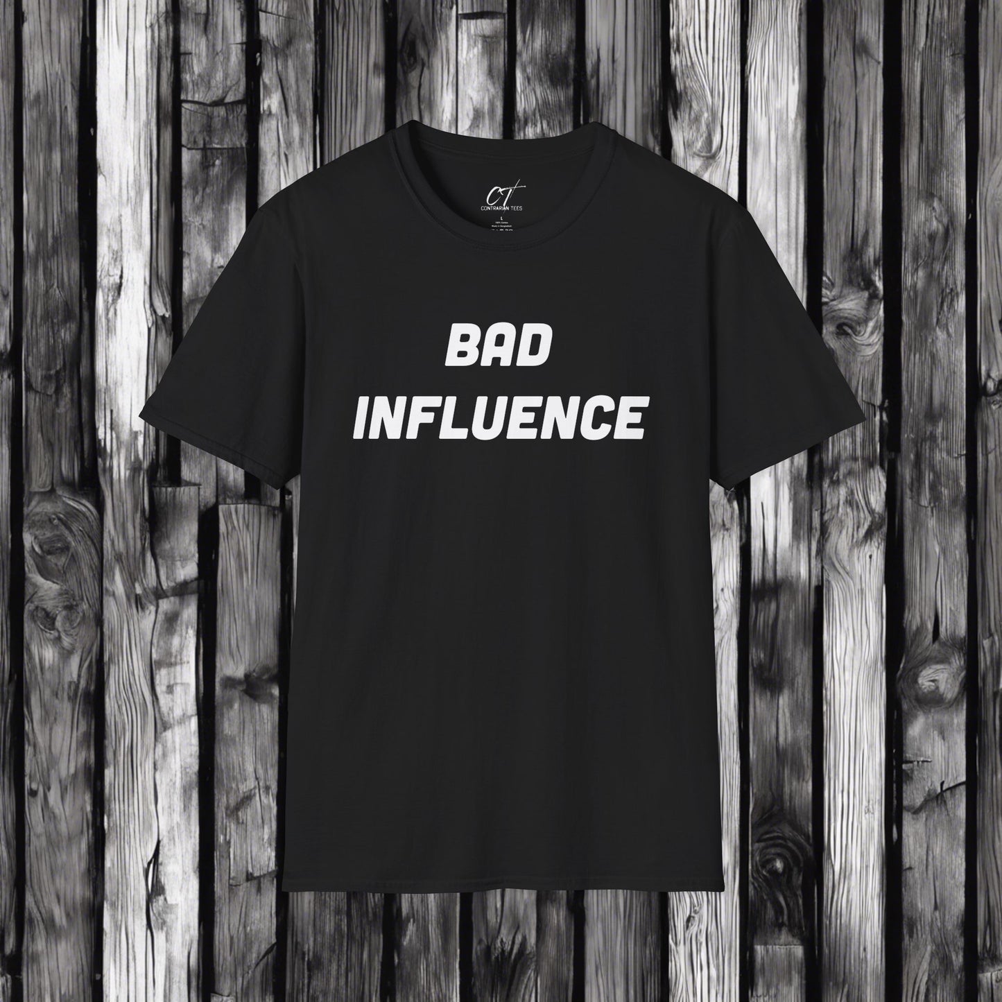 Bad Influence, Mischievous, Sarcastic Shirt, Smartass Shirt, Adult Humor Shirt, Funny shirt, Funny Gift, Humorous Shirt