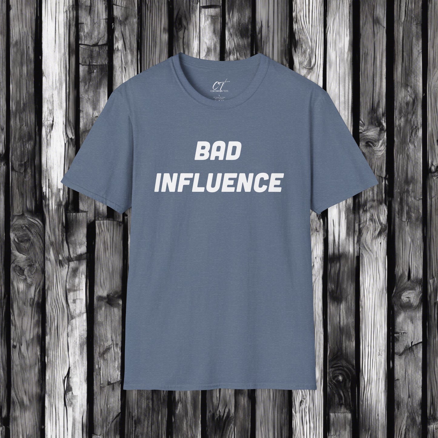 Bad Influence, Mischievous, Sarcastic Shirt, Smartass Shirt, Adult Humor Shirt, Funny shirt, Funny Gift, Humorous Shirt