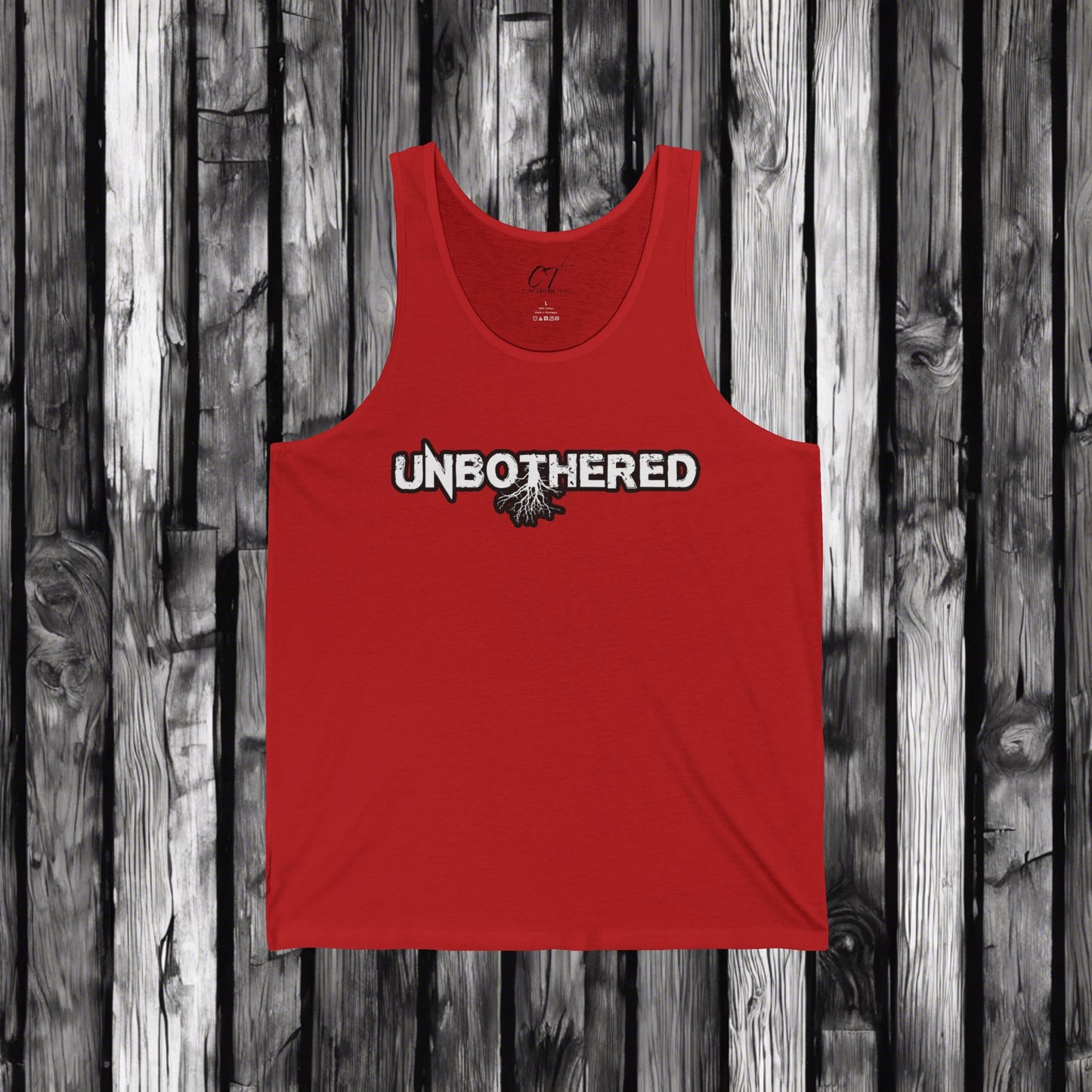 Unbothered Tank, Chill Shirt, Relaxed Tee, Minimalist Clothing, Graphic Top, Casual Apparel