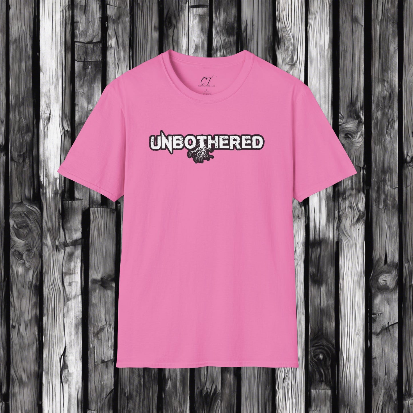 Unbothered Tshirt, Chill Shirt, Relaxed Tee, Minimalist Clothing, Graphic Top, Casual Apparel