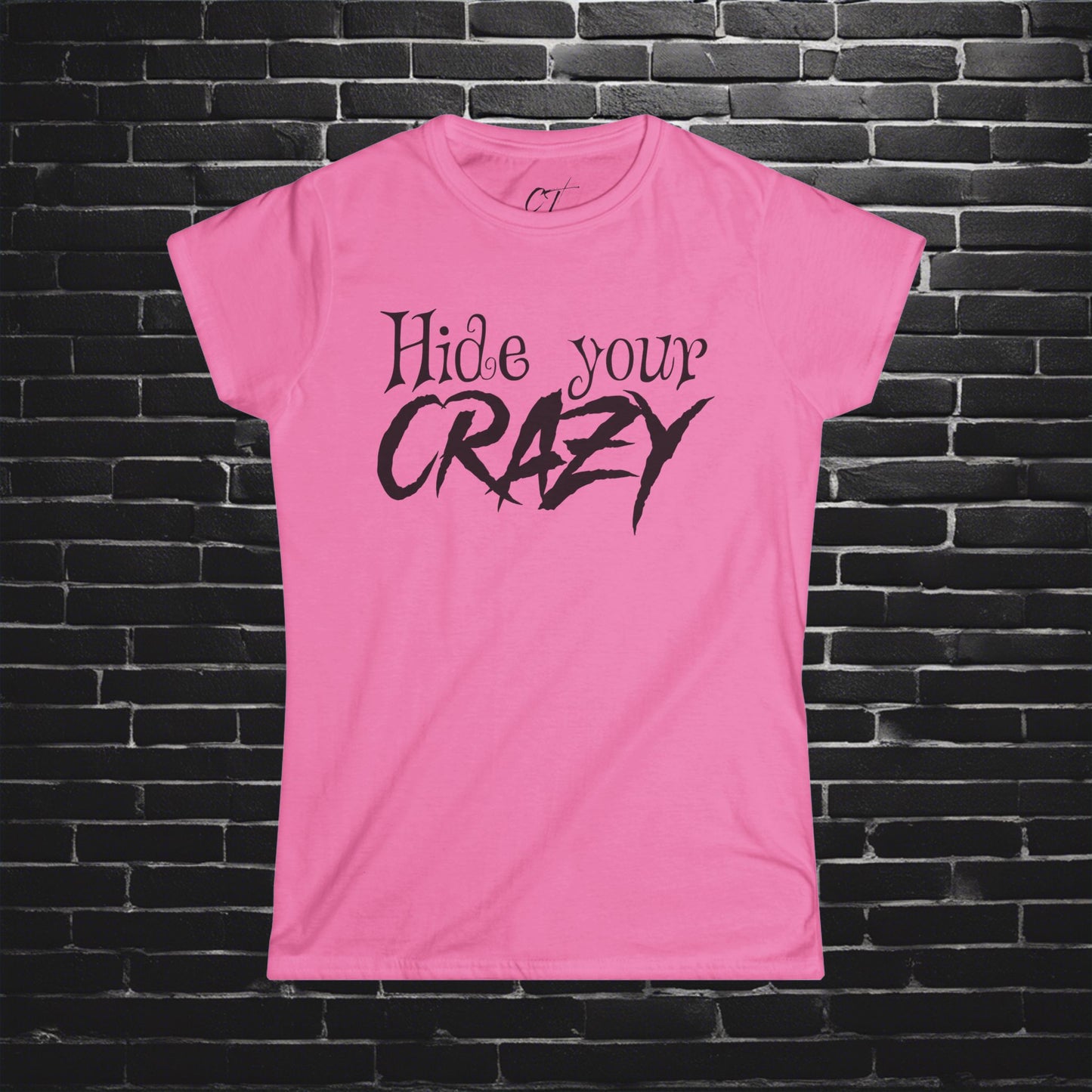 Hide your Crazy, Mischievous Apparel, Sarcastic Shirt, Smartass Shirt, Adult Humor Shirt, Funny shirt, Funny Gift, Humorous Shirt