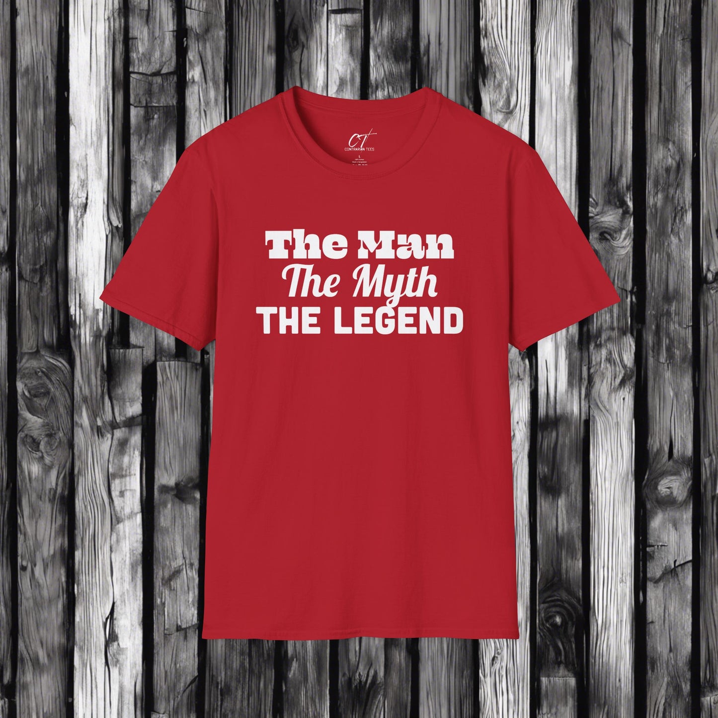 The Man The Myth The Legend, Fathers Day gift, Gift for Dad, Gift for Husband, Mens T-shirt, Funny shirt, Funny Gift, Humorous Shirt