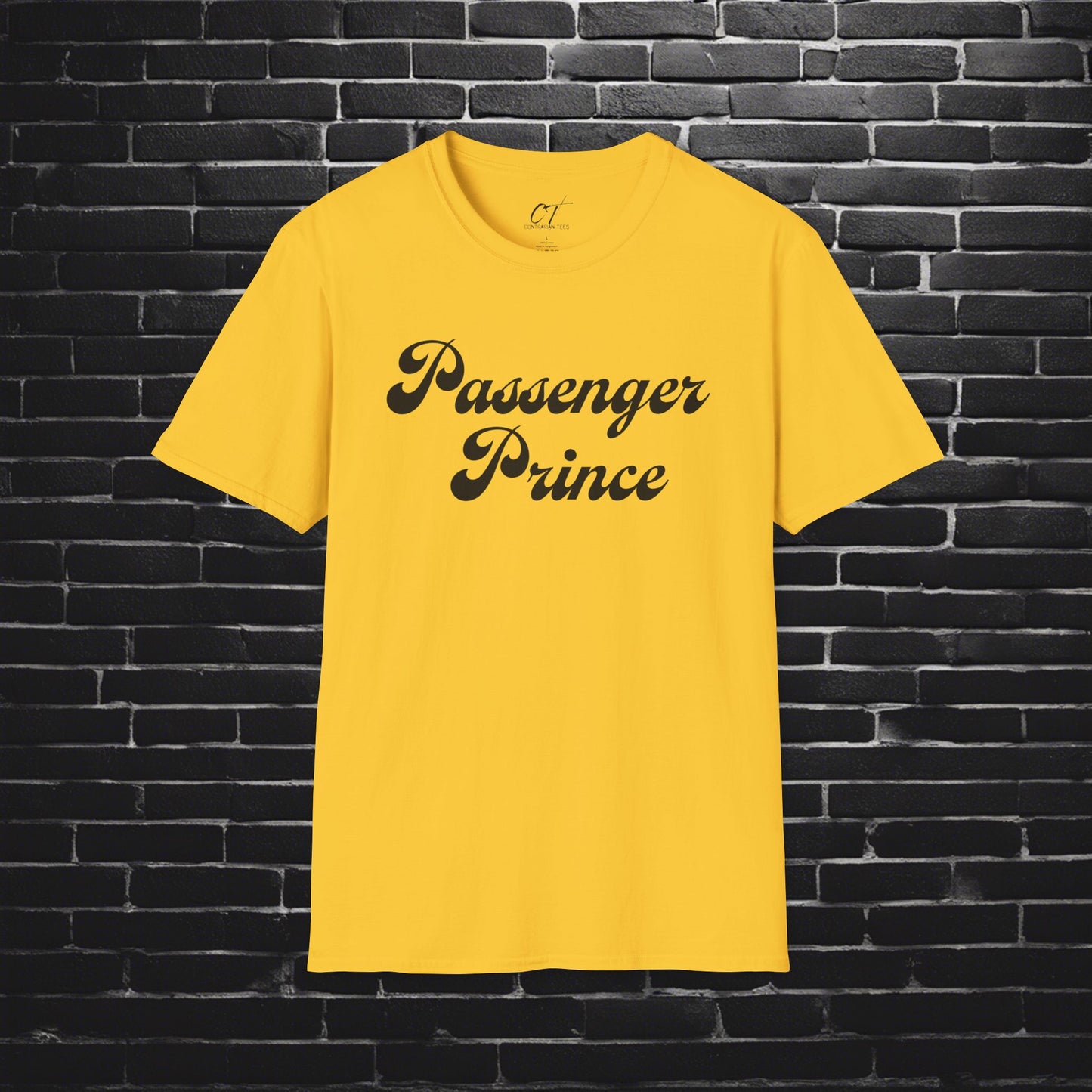 Passenger Prince, Mens T-Shirt, Mischievous apparel, Soft Tee, Unisex Top, Graphic Shirt, Casual Wear
