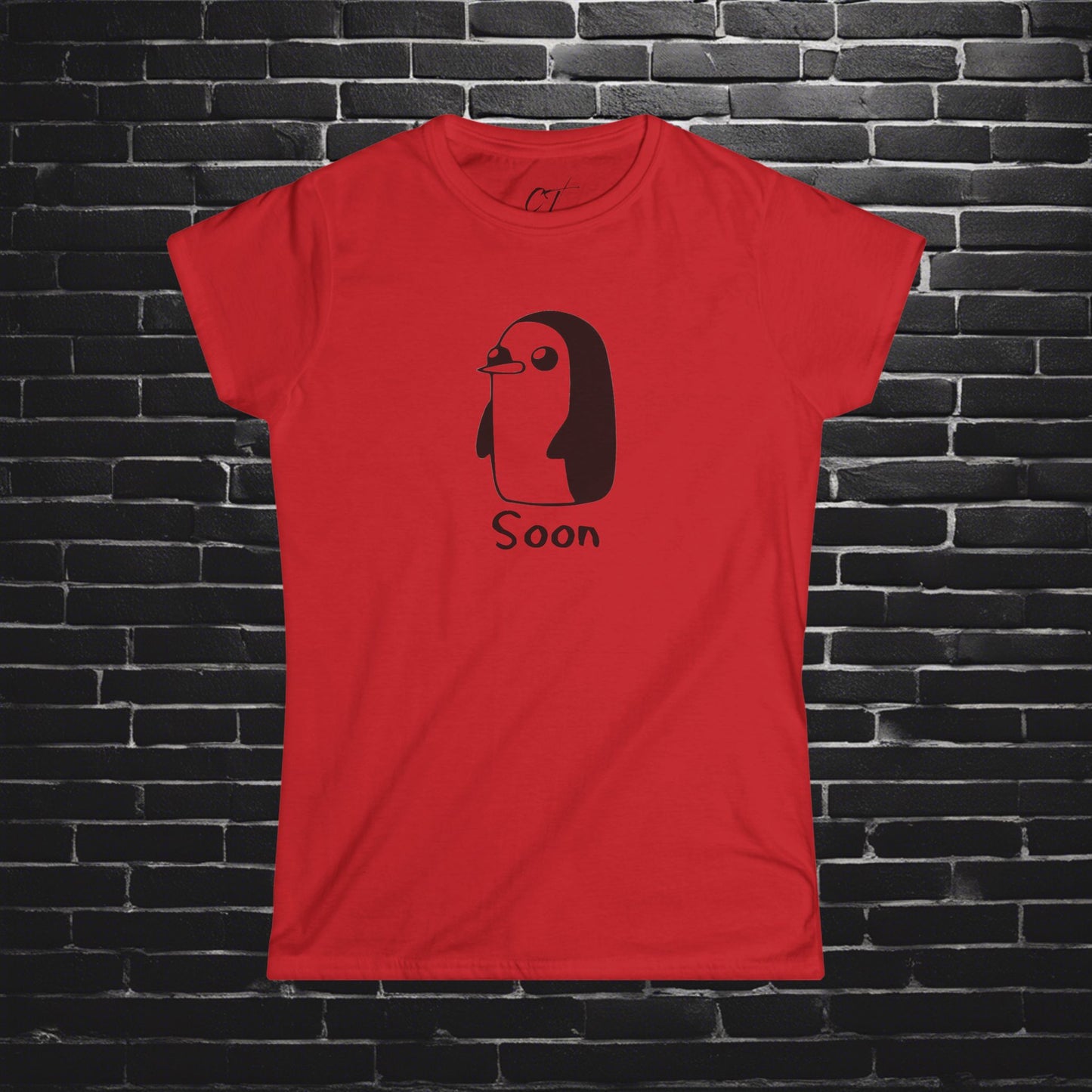 Adventure Time, Gunter, Soon, Women's Softstyle Tee, This is a threat, Movie T-shirt, Movie quotes, nerd shirt, funny shirt, cute shirt