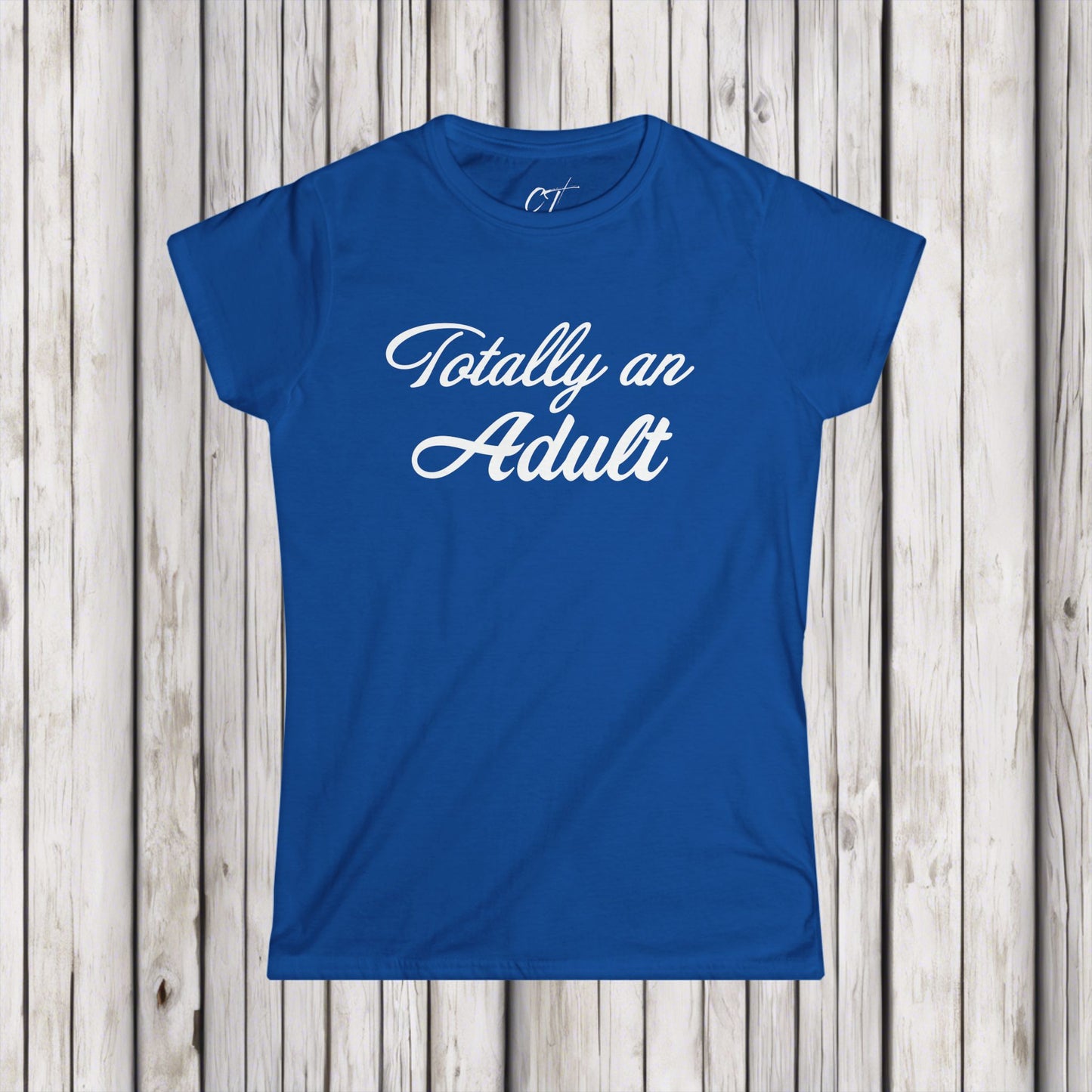 Totally an Adult, Mischievous Apparel, Women's Tee, Sarcastic Shirt, Smartass Shirt, Funny shirt, Funny Gift, Humorous Shirt