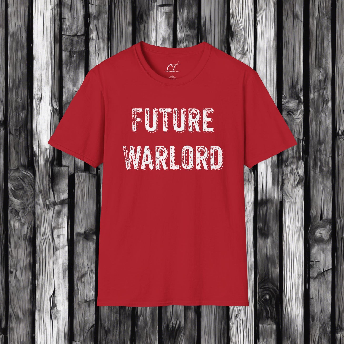 Future Warlord, Mens T-shirt, Sarcastic Shirt, Smartass Shirt, Adult Humor Shirt, Funny shirt, Funny Gift, Humorous Shirt