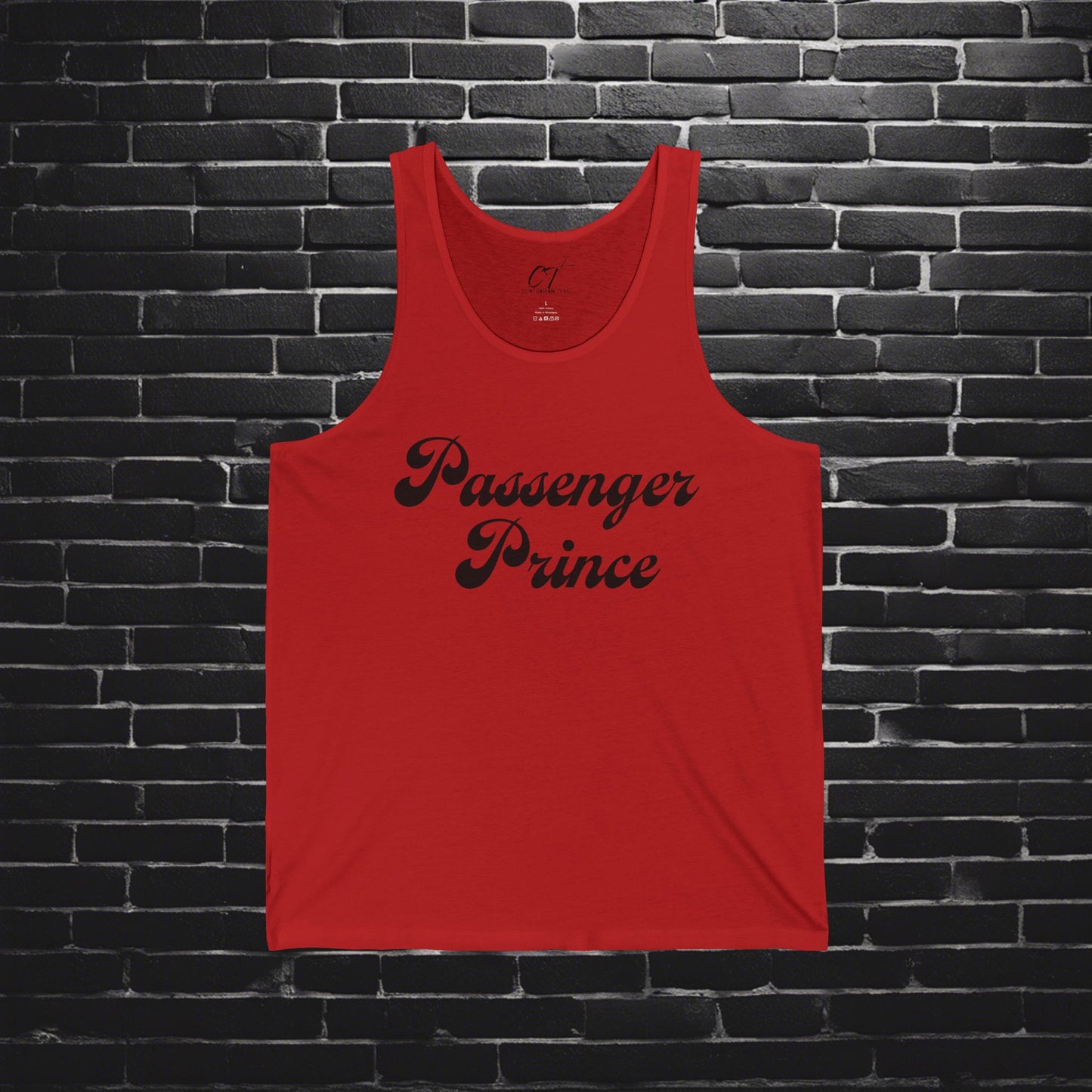 Passenger Prince. Mens T-Shirt, Mischievous apparel, Soft Tee, Unisex Top, Graphic Shirt, Casual Wear