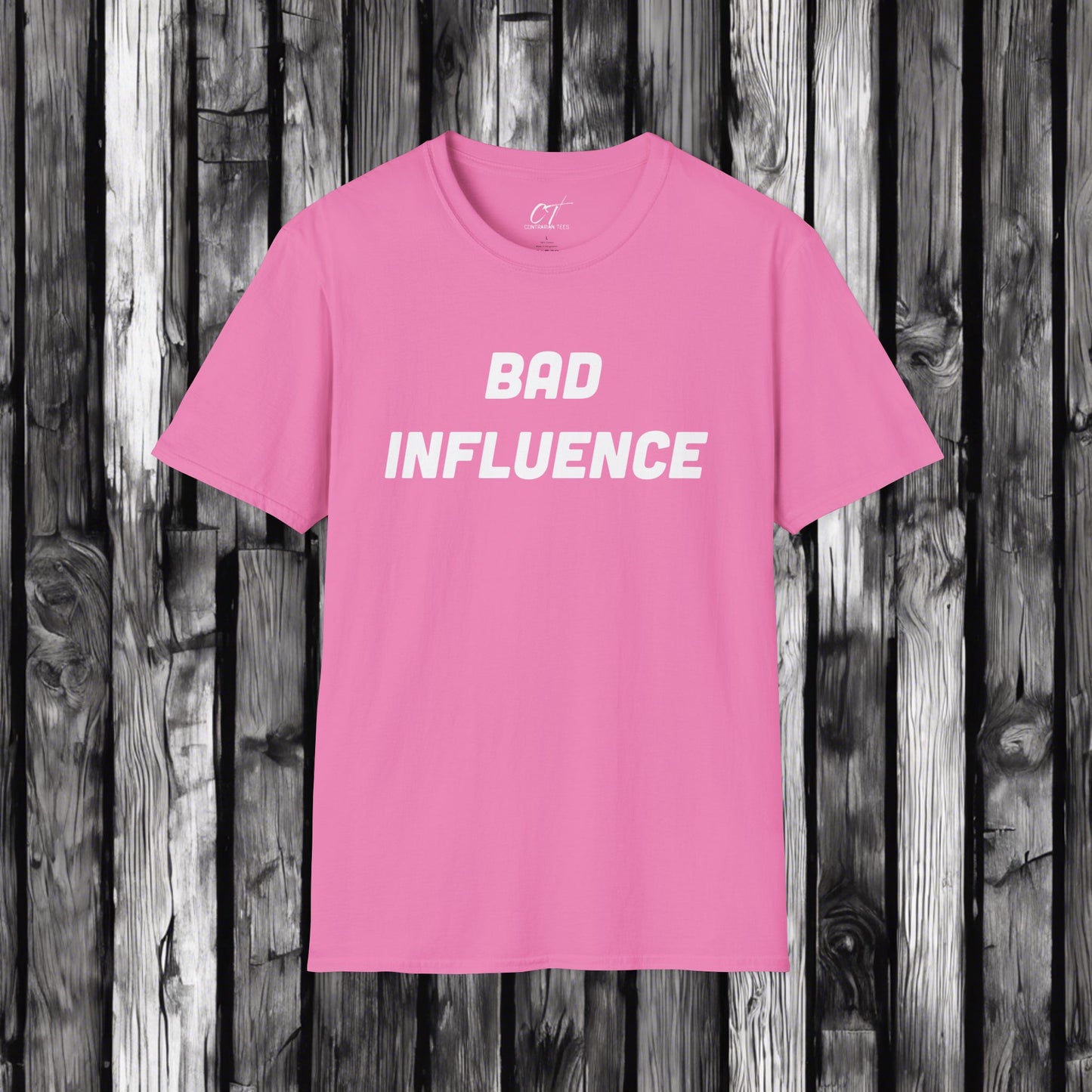 Bad Influence, Mischievous, Sarcastic Shirt, Smartass Shirt, Adult Humor Shirt, Funny shirt, Funny Gift, Humorous Shirt