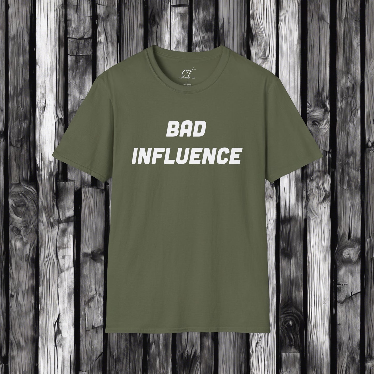 Bad Influence, Mischievous, Sarcastic Shirt, Smartass Shirt, Adult Humor Shirt, Funny shirt, Funny Gift, Humorous Shirt