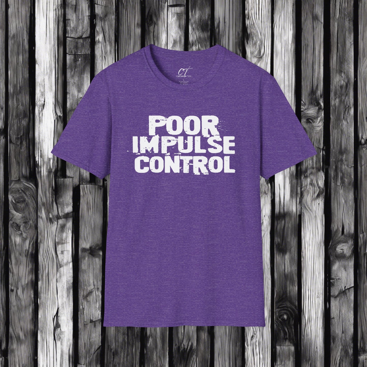 Poor Impulse Control, Snow Crash, Book Quotes, Cyber Punk, Nerd Stuff, Mischievous, Adult Humor Shirt, Humorous Shirt, Shirt for readers