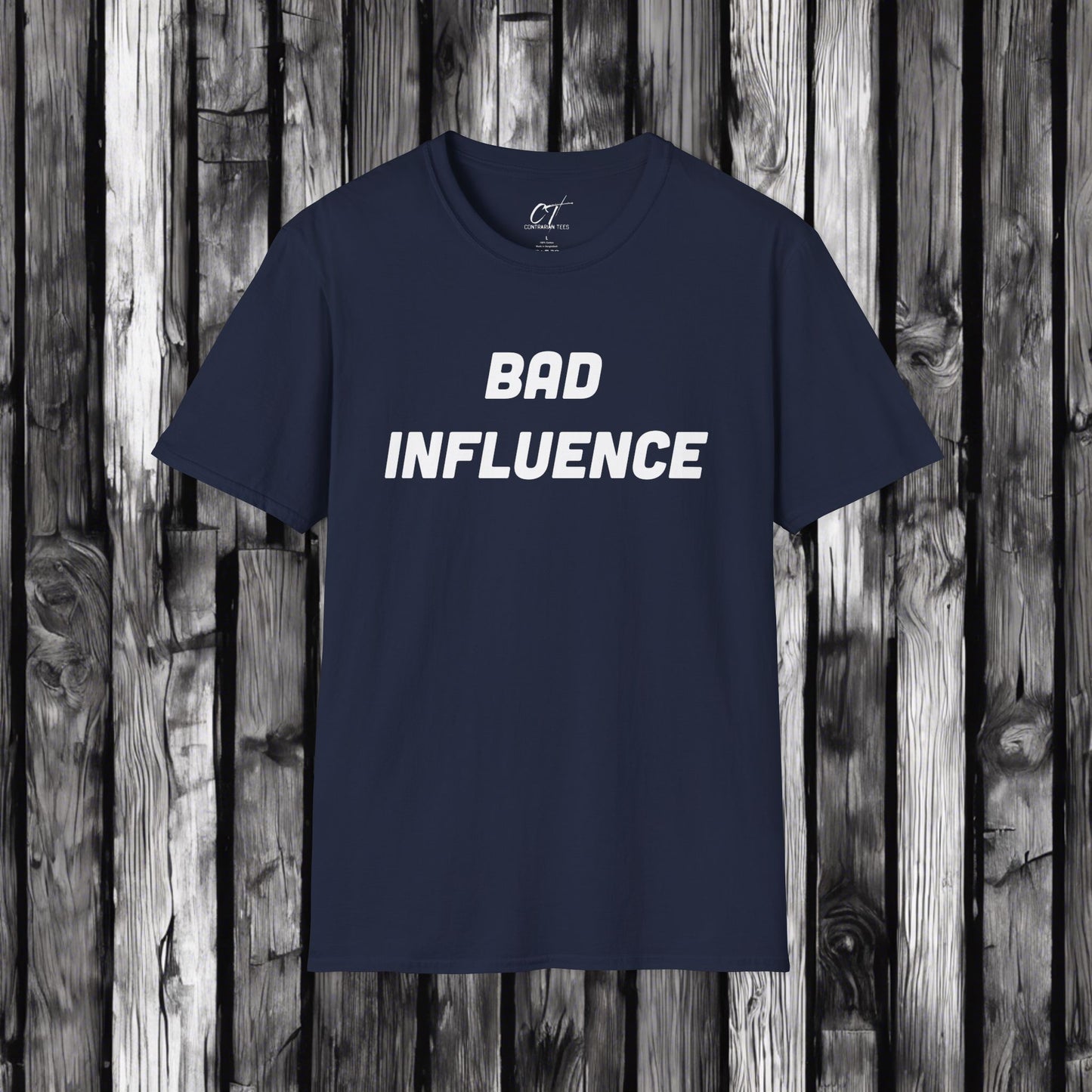 Bad Influence, Mischievous, Sarcastic Shirt, Smartass Shirt, Adult Humor Shirt, Funny shirt, Funny Gift, Humorous Shirt