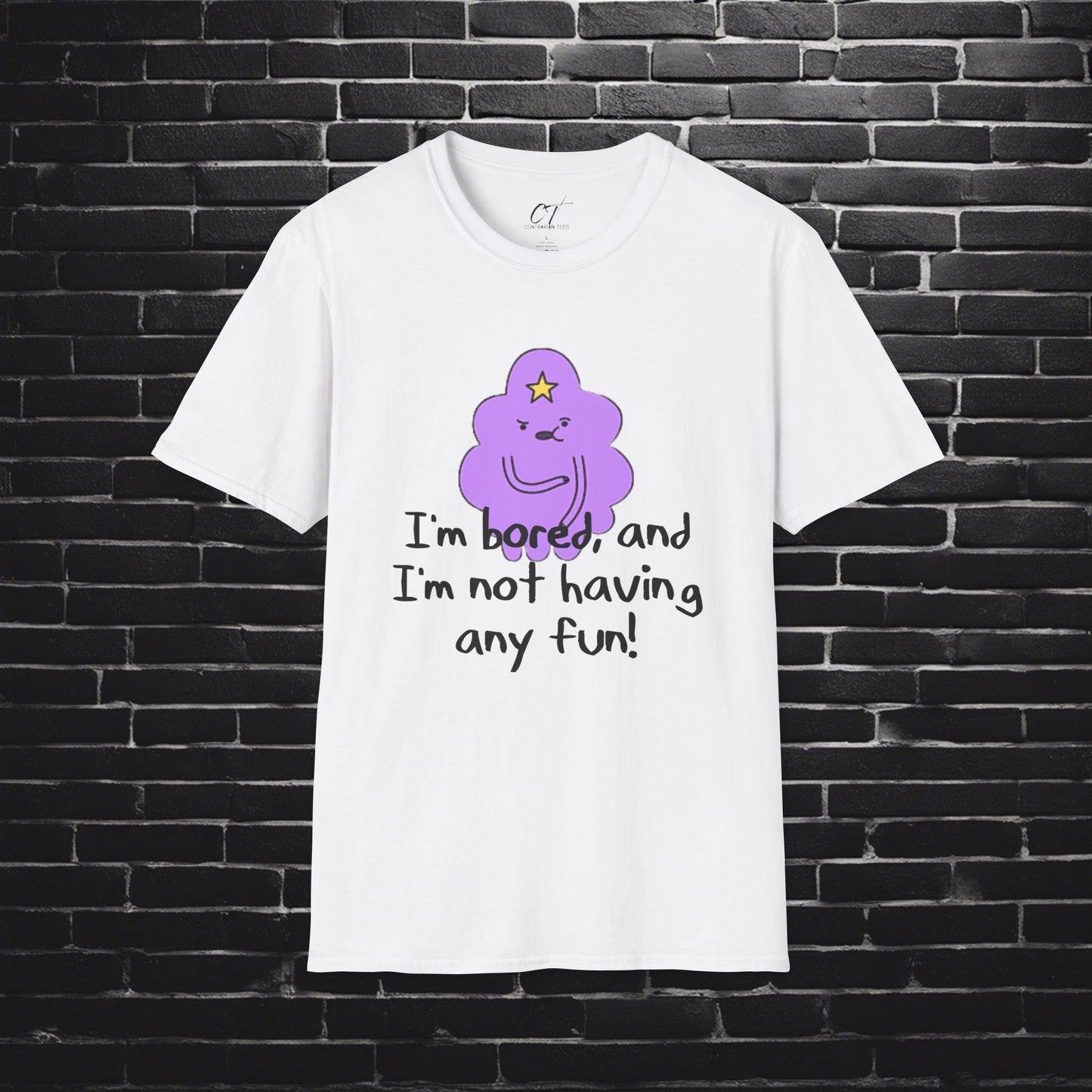 Adventure Time, LSP, I'm not having any fun, Lumpy Space Princess, Movie T-shirt, Movie quotes, nerd shirt, funny shirt, cute shirt