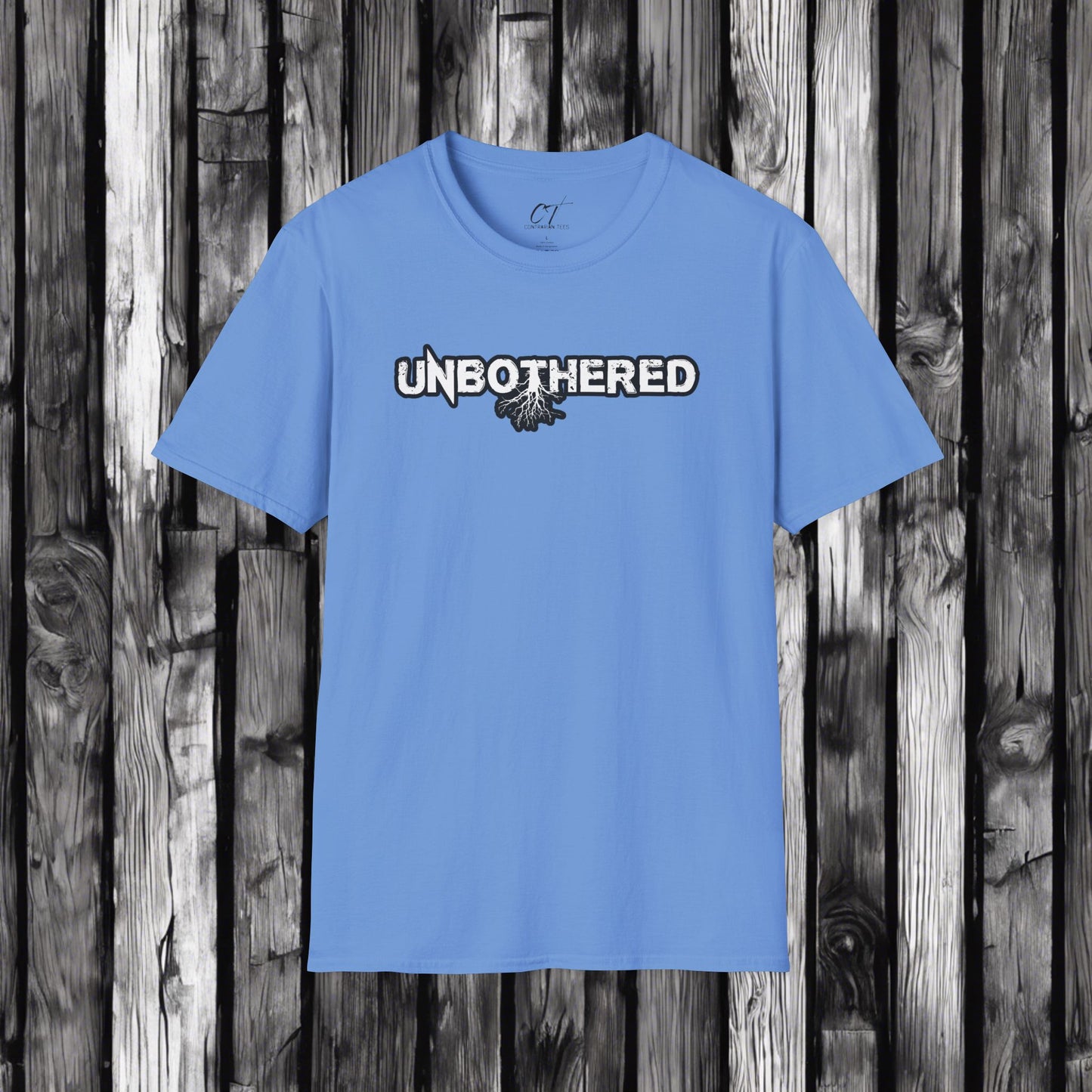 Unbothered Tshirt, Chill Shirt, Relaxed Tee, Minimalist Clothing, Graphic Top, Casual Apparel