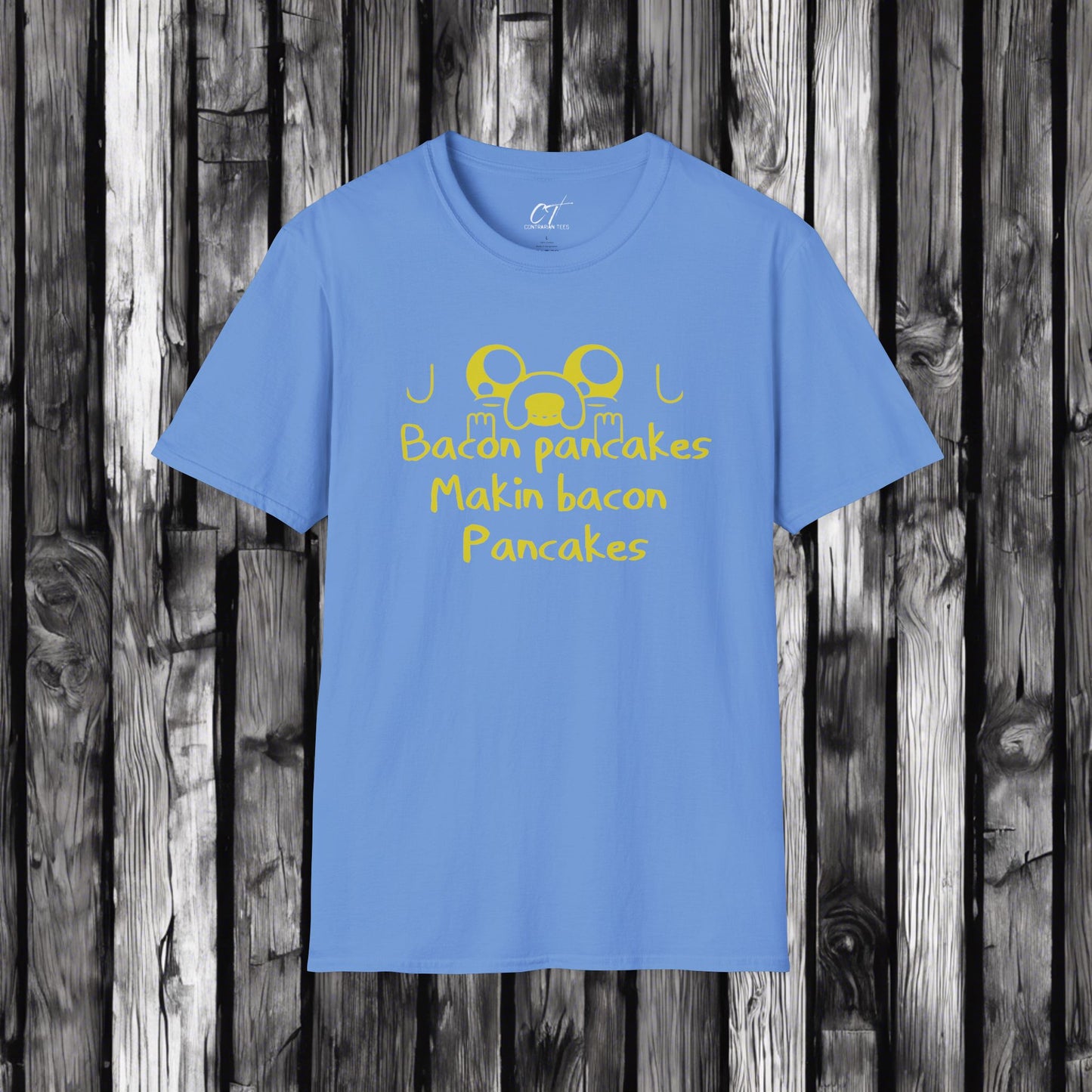 Adventure Time, Bacon Pancakes, Makin pancakes, Movie T-shirt, Movie quotes, nerd shirt, Inspirational Quotes, Inspirational Shirt