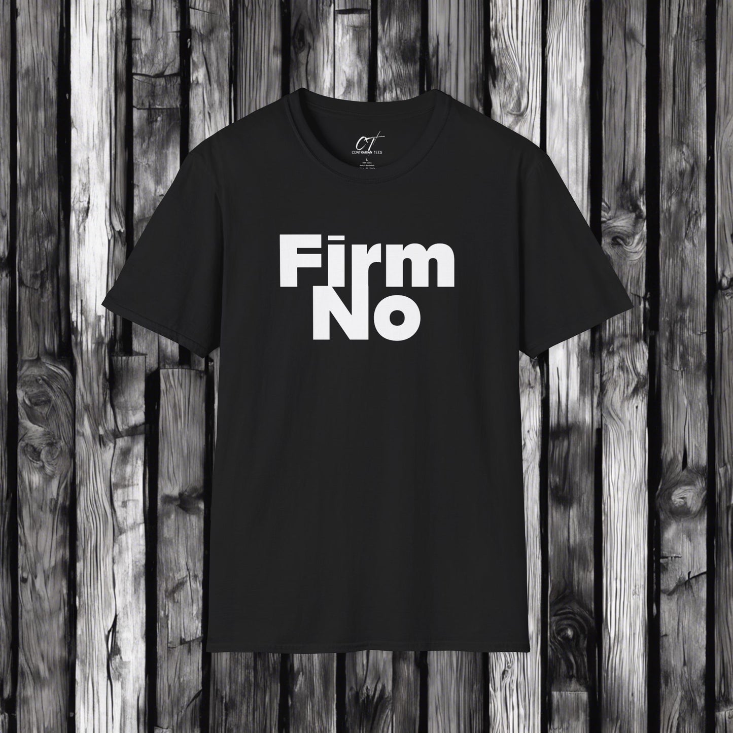 Firm No, Sarcastic Shirt, Smartass Shirt, Adult Humor Shirt, Funny shirt, Funny Gift, Humorous Shirt, Nope