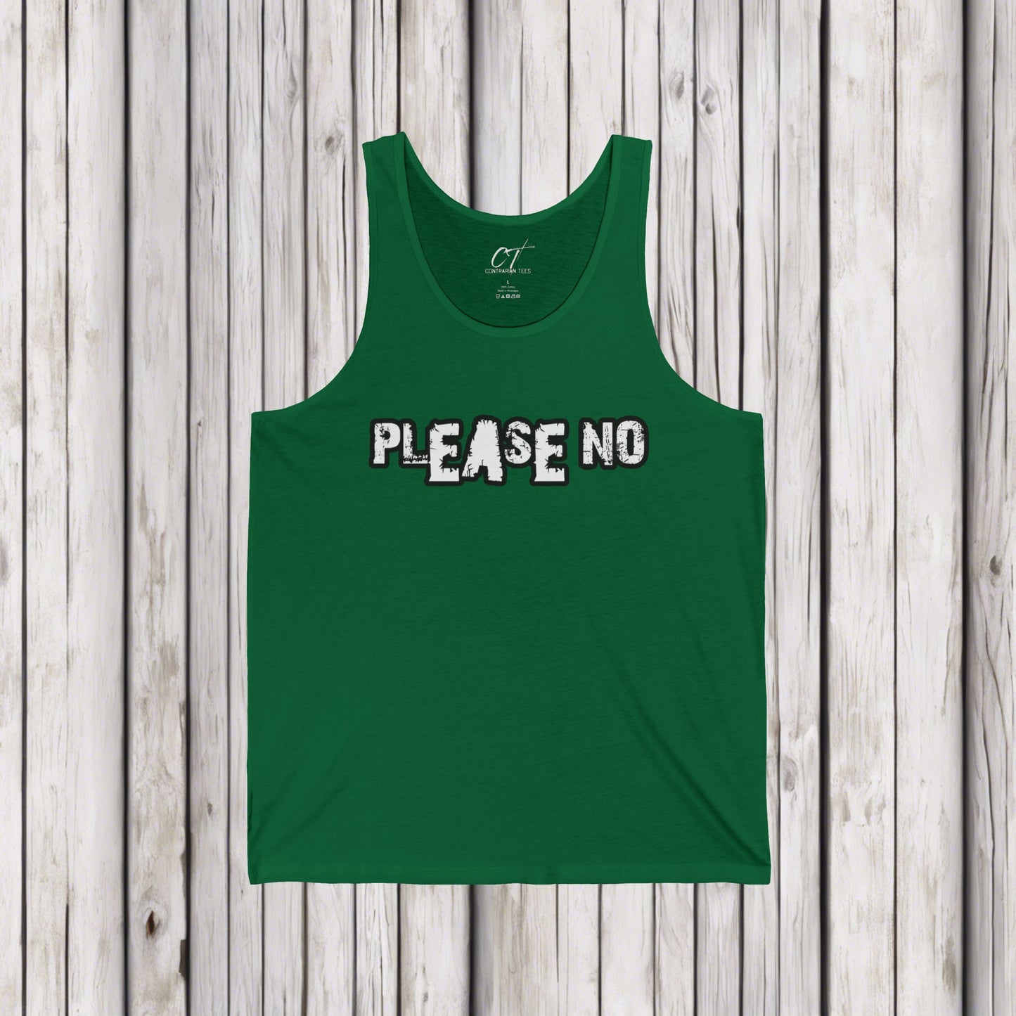 Please No, Mens Tank Top, Sarcastic Shirt, Smartass Shirt, Adult Humor Shirt, Funny shirt, Funny Gift, Humorous Shirt, Nope
