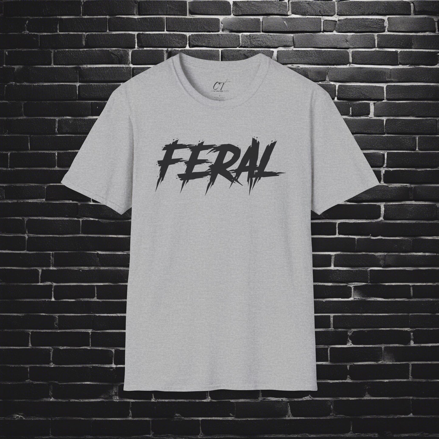 Feral, T-Shirt, Mischievous Apparel, Wild Shirt, Spooky Shirts, Inspirational Shirts, Sarcastic Shirt, Funny shirt, Funny Gift, Humorous Shirt