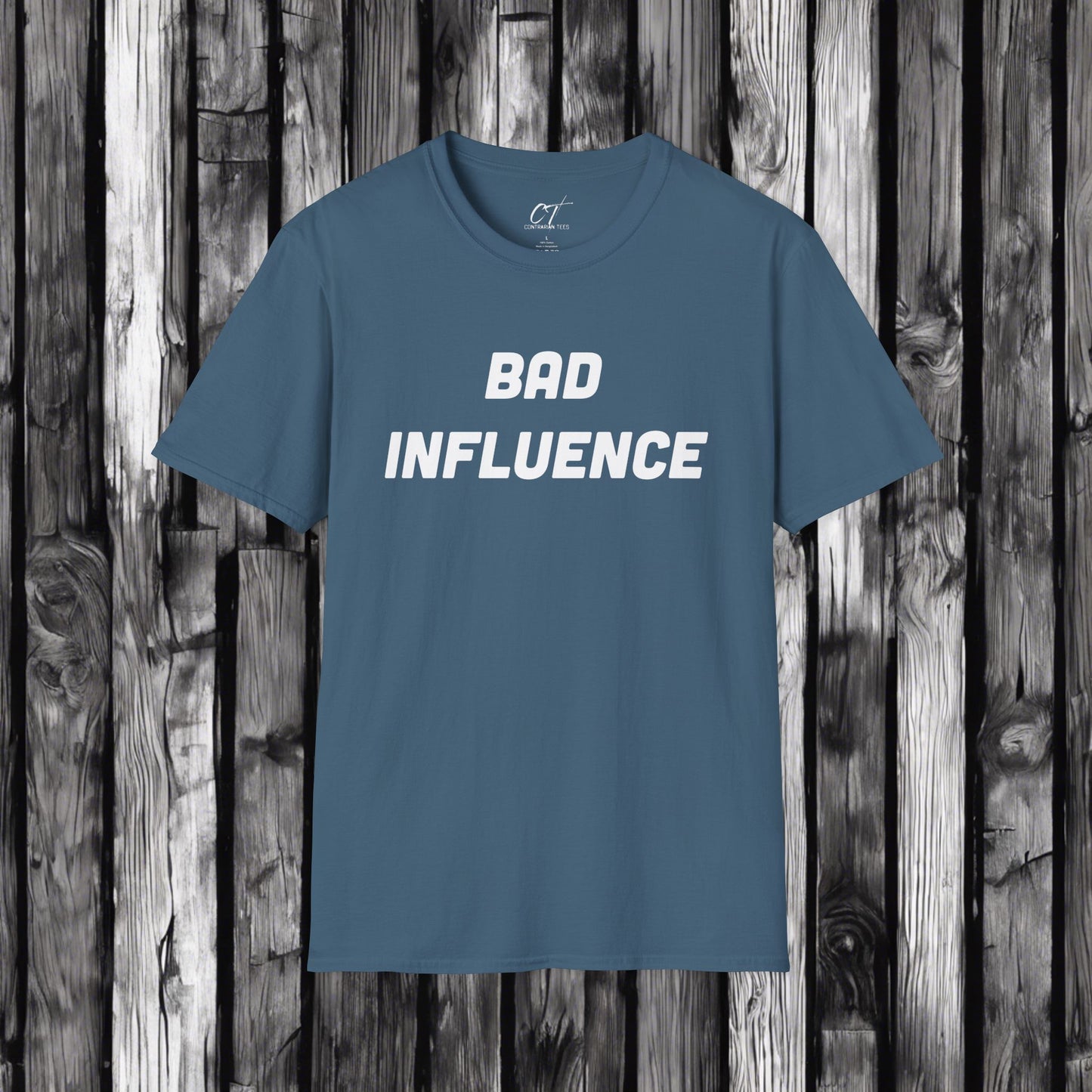 Bad Influence, Mischievous, Sarcastic Shirt, Smartass Shirt, Adult Humor Shirt, Funny shirt, Funny Gift, Humorous Shirt