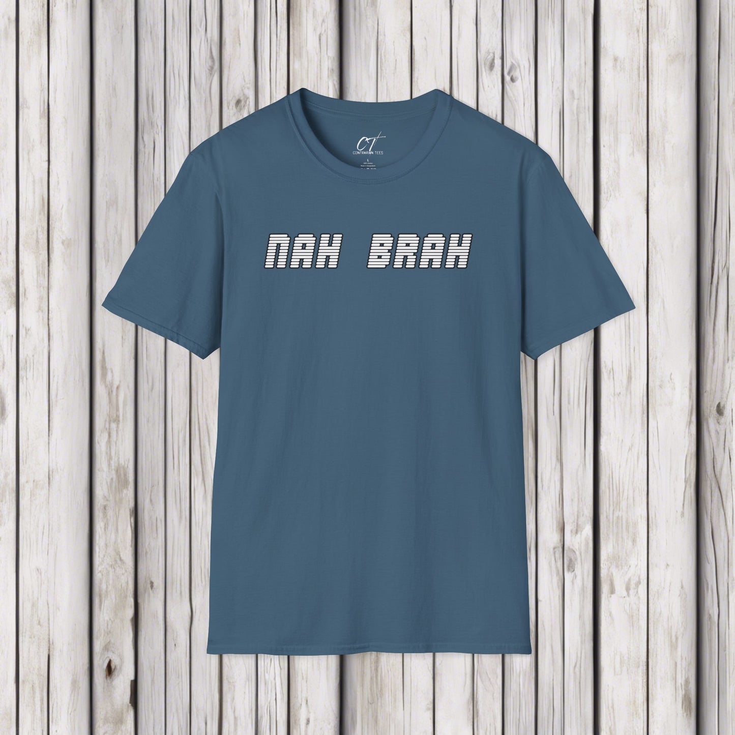 Nah Bruh, Mens T-shirt, Sarcastic Shirt, Smartass Shirt, Adult Humor Shirt, Funny shirt, Funny Gift, Humorous Shirt, Nope