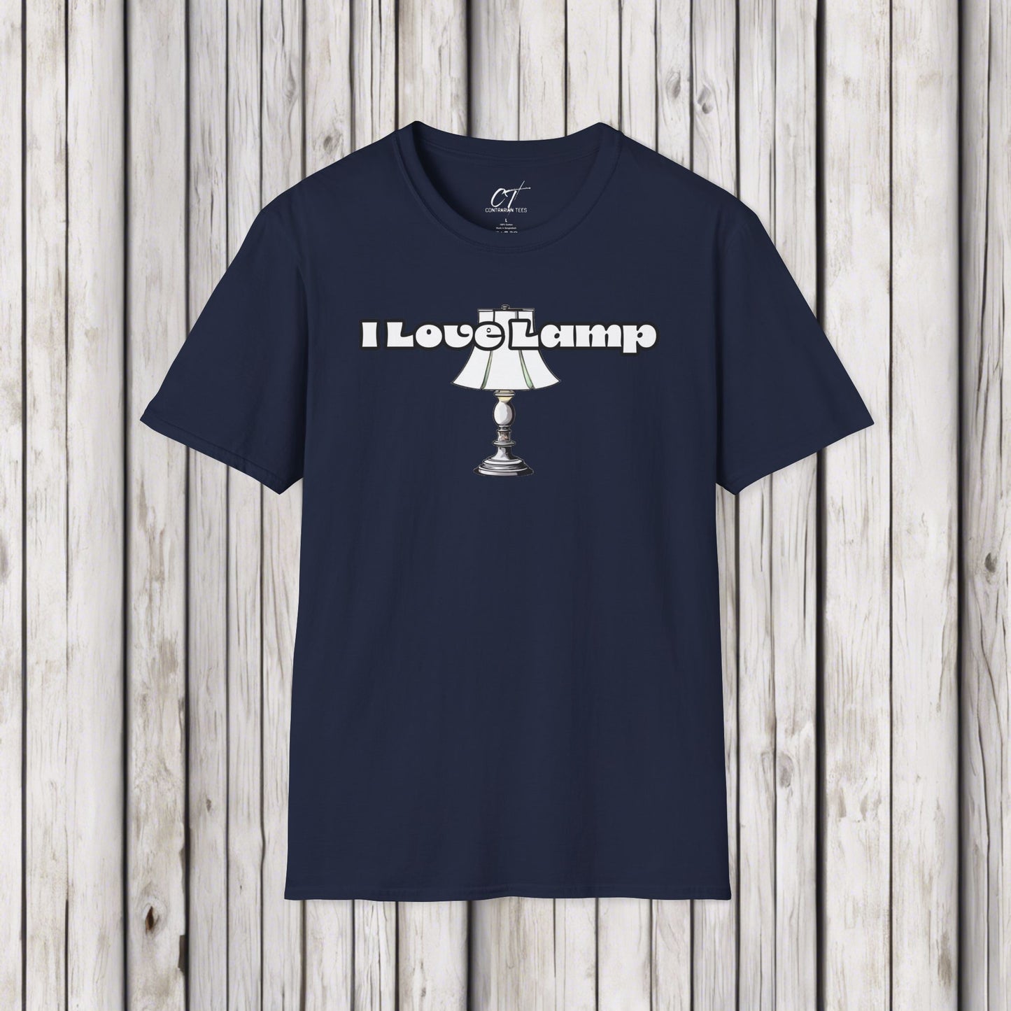 Anchor Man Shirt, I Love Lamp T-Shirt, Will Ferrell Fan, Funny Tee, Gift for Friends, Casual Wear, Humorous Gift, Movie Fan Shirt