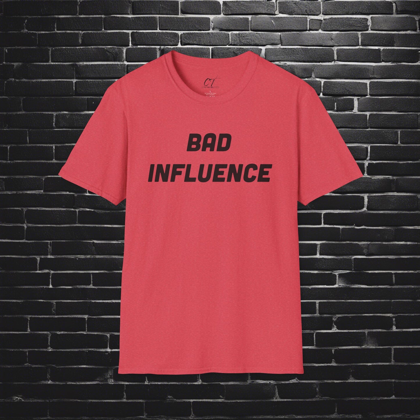 Bad Influence, Mischievous, Sarcastic Shirt, Smartass Shirt, Adult Humor Shirt, Funny shirt, Funny Gift, Humorous Shirt