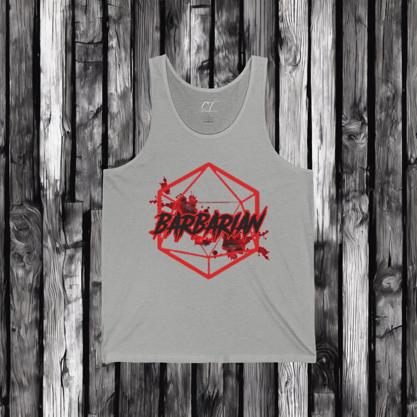 D&D Class Tank, Barbarian, Gifts for Gamer, Dungeons and Dragons Shirt, Geeky Shirt, Gifts for Geeks, DnD Shirt, RPG Gamer Shirt