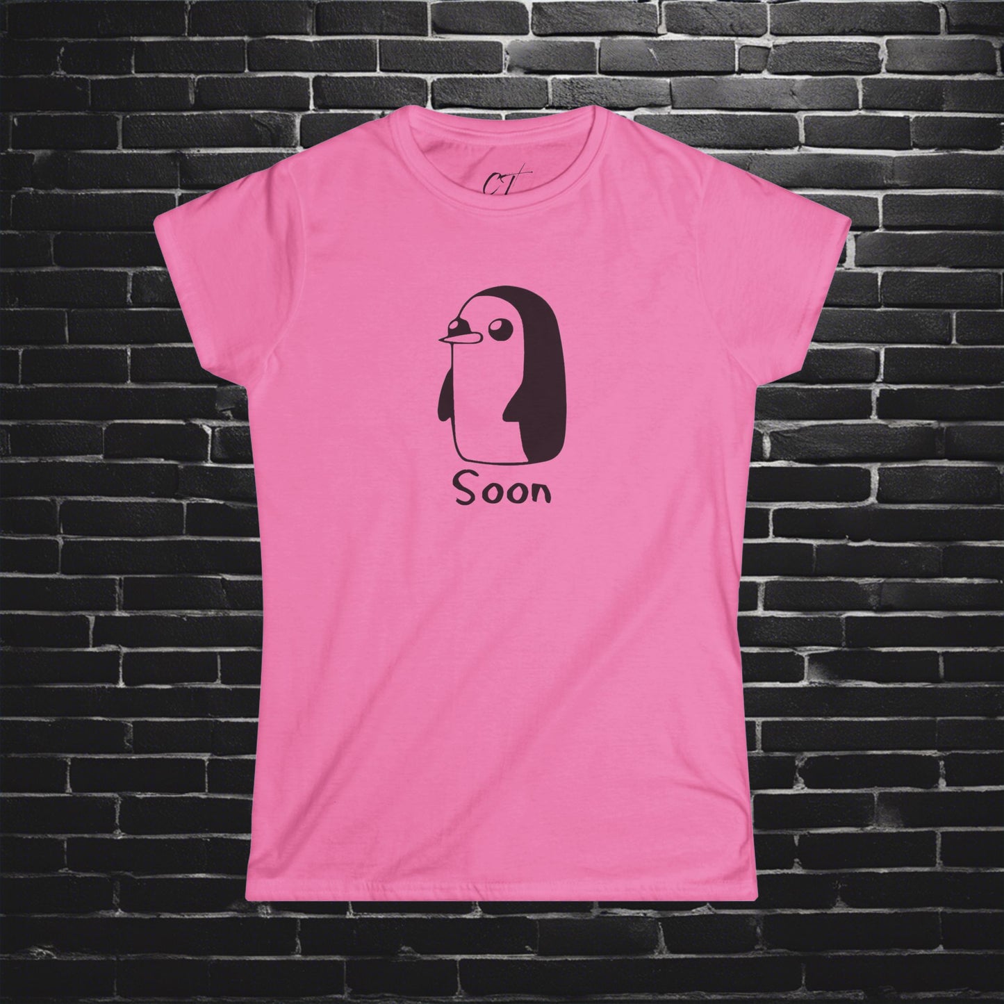 Adventure Time, Gunter, Soon, Women's Softstyle Tee, This is a threat, Movie T-shirt, Movie quotes, nerd shirt, funny shirt, cute shirt