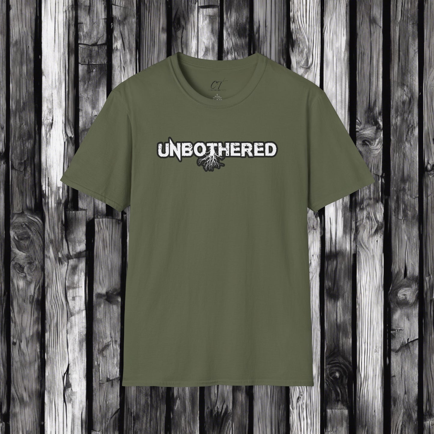 Unbothered Tshirt, Chill Shirt, Relaxed Tee, Minimalist Clothing, Graphic Top, Casual Apparel