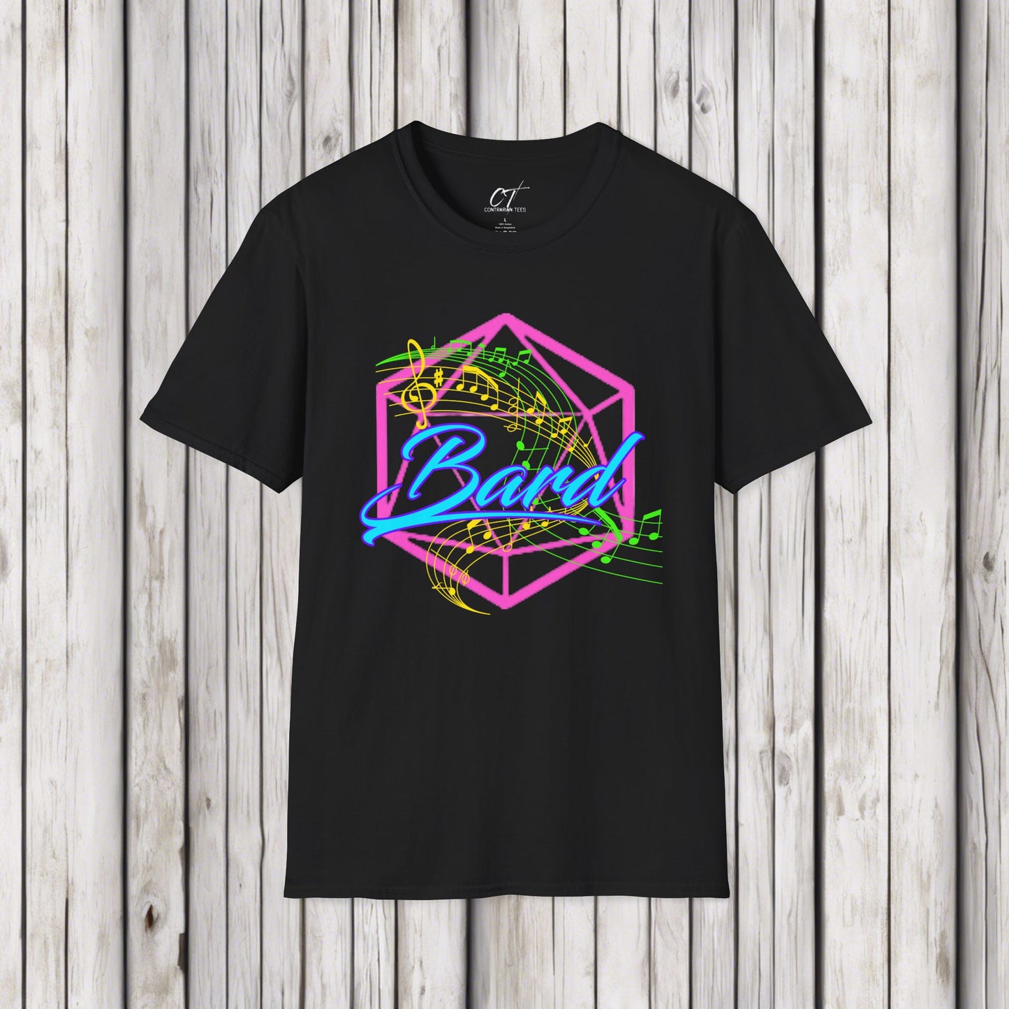 D&D Class Shirt, Bard, Gifts for Gamer, Dungeons and Dragons Shirt, Geeky Shirt, Gifts for Geeks, DnD Shirt, RPG Gamer Shirt