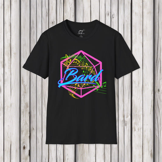 D&D Class Shirt, Bard, Gifts for Gamer, Dungeons and Dragons Shirt, Geeky Shirt, Gifts for Geeks, DnD Shirt, RPG Gamer Shirt