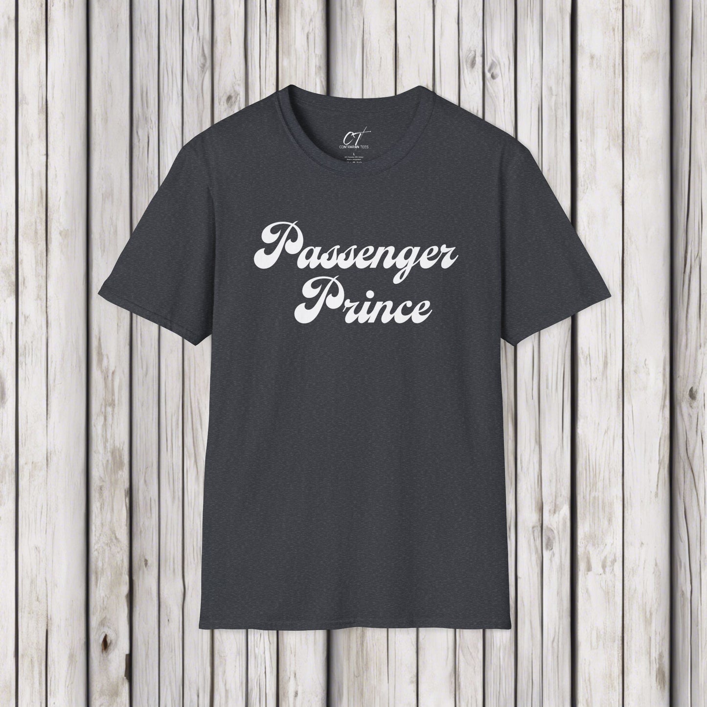 Passenger Prince, Mens T-Shirt, Mischievous apparel, Soft Tee, Unisex Top, Graphic Shirt, Casual Wear