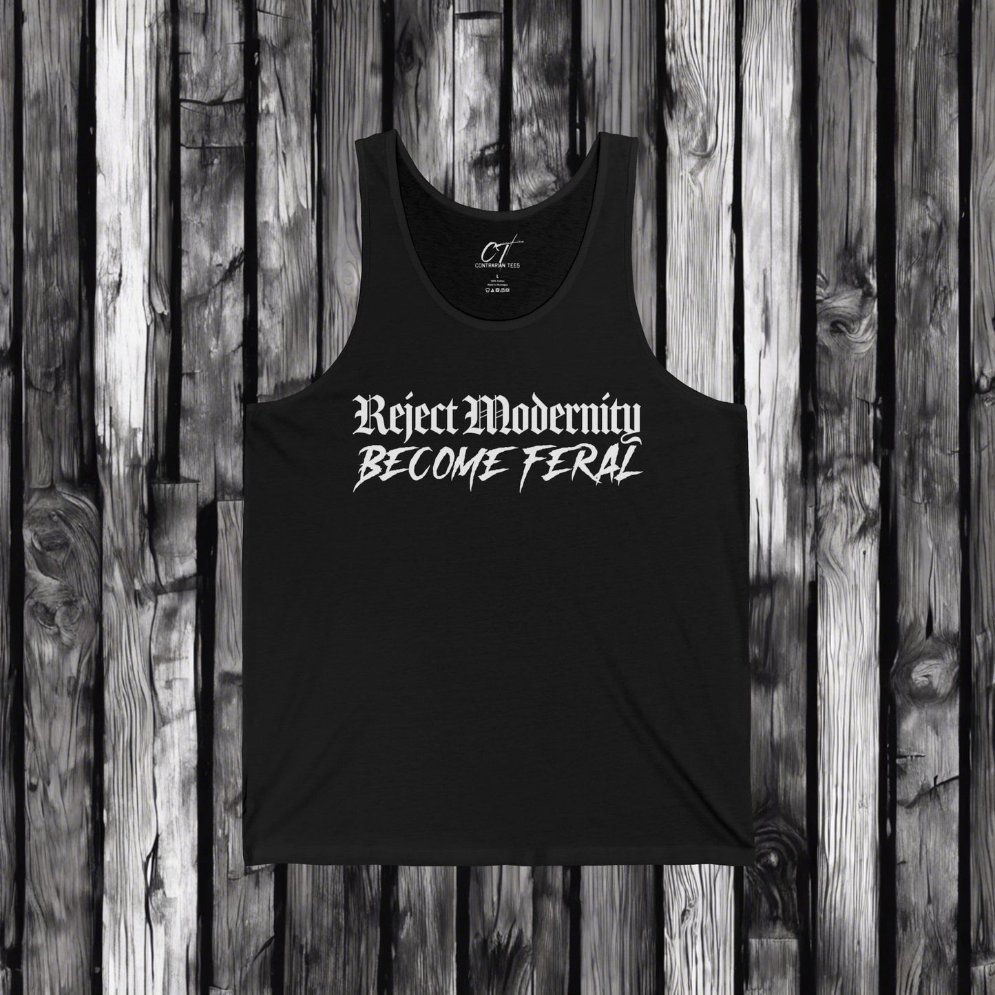Reject Modernity Become Feral, Mischievous, Sarcastic Shirt, Smartass Shirt, Adult Humor Shirt, Funny shirt, Funny Gift, Humorous Shirt