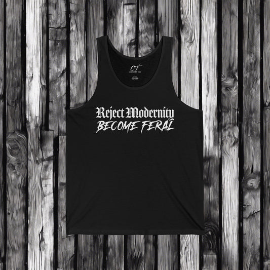 Reject Modernity Become Feral, Mischievous, Sarcastic Shirt, Smartass Shirt, Adult Humor Shirt, Funny shirt, Funny Gift, Humorous Shirt
