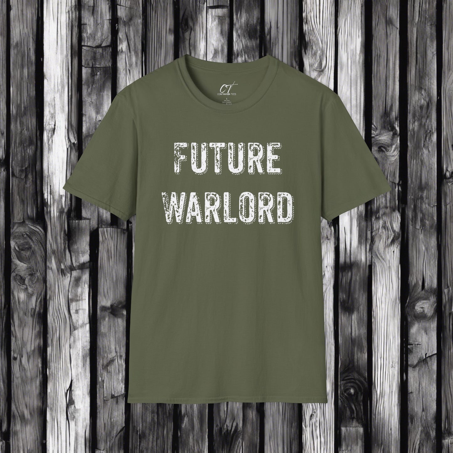 Future Warlord, Mens T-shirt, Sarcastic Shirt, Smartass Shirt, Adult Humor Shirt, Funny shirt, Funny Gift, Humorous Shirt