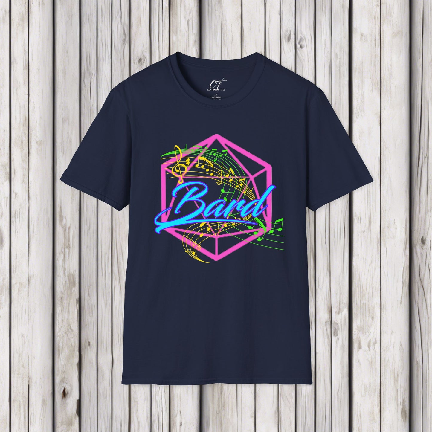 D&D Class Shirt, Bard, Gifts for Gamer, Dungeons and Dragons Shirt, Geeky Shirt, Gifts for Geeks, DnD Shirt, RPG Gamer Shirt