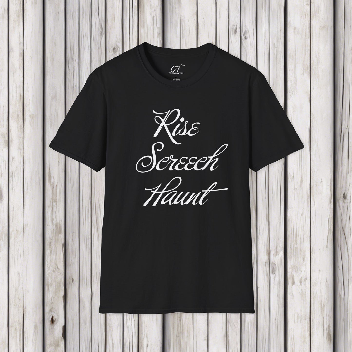 Rise Screech Haunt, Live Laugh Love, Spooky Season, Halloween Party Shirt, Halloween Shirt, Spooky Shirt, Fall Shirt, Sarcastic Shirt