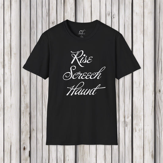 Rise Screech Haunt, Live Laugh Love, Spooky Season, Halloween Party Shirt, Halloween Shirt, Spooky Shirt, Fall Shirt, Sarcastic Shirt
