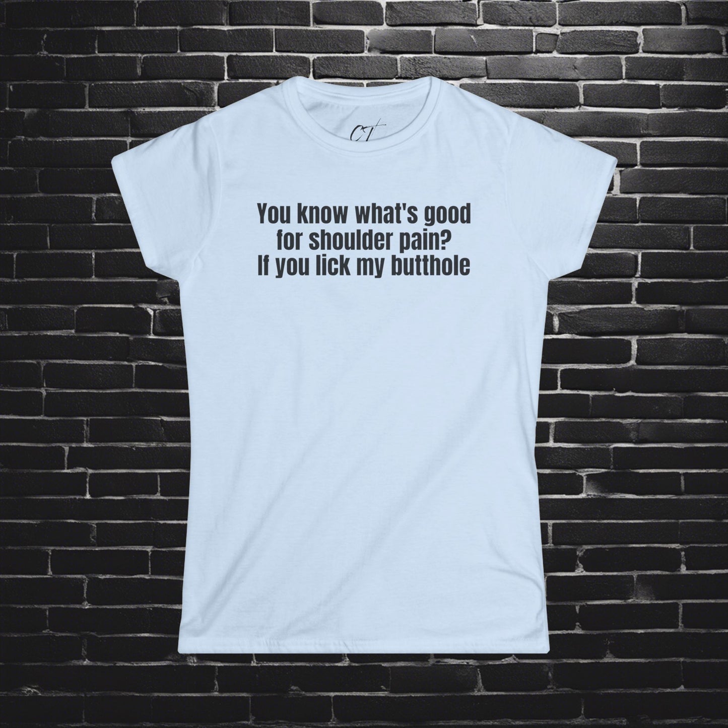 Step Brothers, You know what's good for shoulder pain?,  Movie Quotes, Will Ferrell, Laughs for Gatherings, Perfect for Casual Wear, Gift for Her, Adult Humor, Comedic Gift
