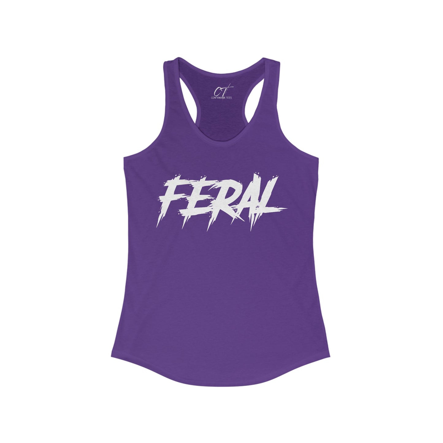 Feral, Tank, Mischievous Apparel, Wild Shirt, Spooky Shirts, Inspirational Shirts, Sarcastic Shirt, Funny shirt, Funny Gift, Humorous Shirt