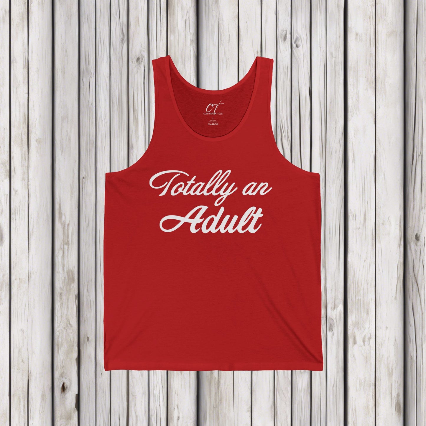 Totally an Adult, Mischievous Shirt, Sarcastic Shirt, Smartass Shirt, Adult Humor Shirt, Funny shirt, Funny Gift, Humorous Shirt