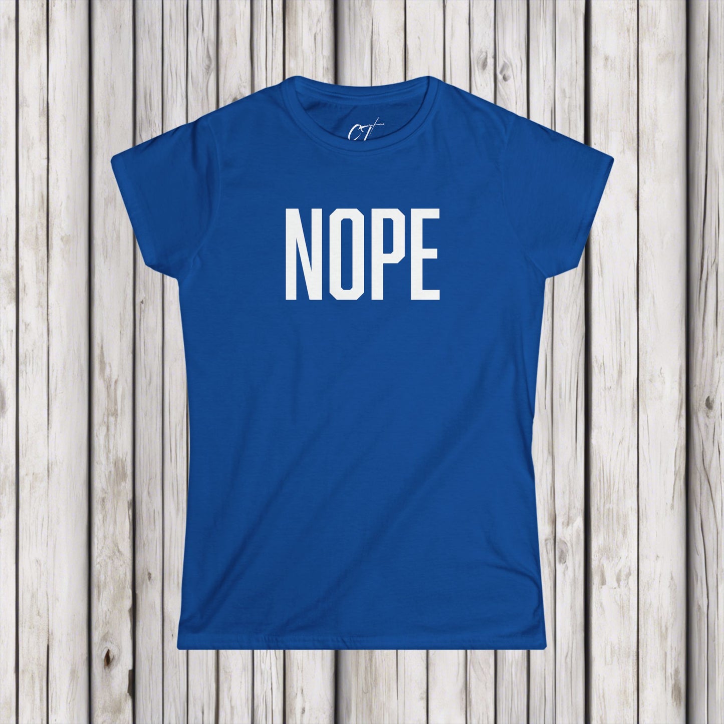 Nope, Women's Tee, Sarcastic Shirt, Smartass Shirt, Adult Humor Shirt, Funny shirt, Funny Gift, Humorous Shirt