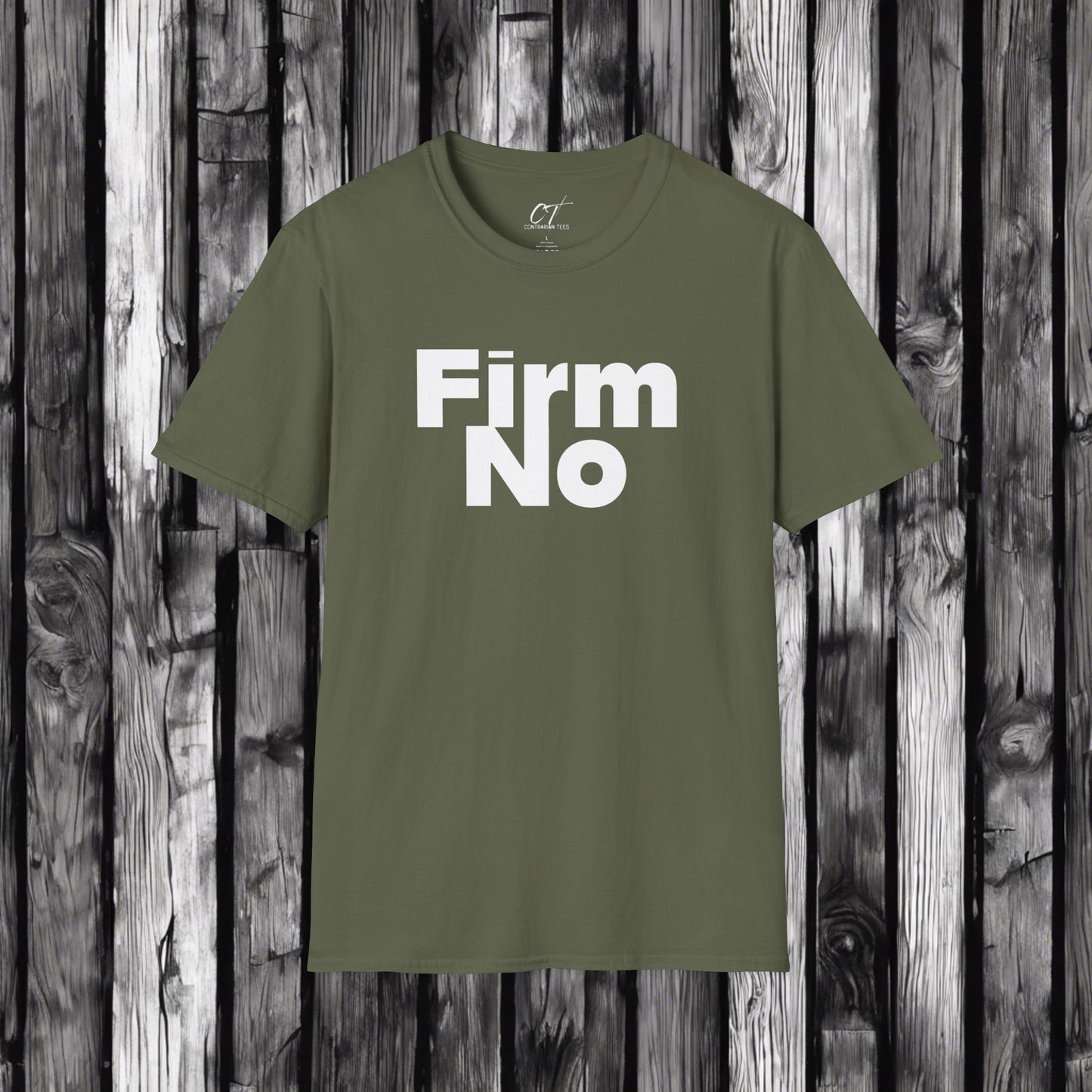 Firm No, Sarcastic Shirt, Smartass Shirt, Adult Humor Shirt, Funny shirt, Funny Gift, Humorous Shirt, Nope